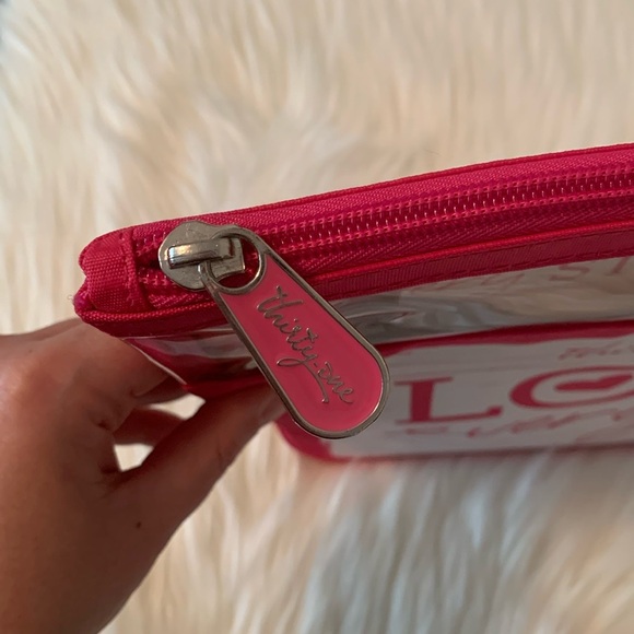 New Thirty-One Pink & White Consultant Supplies Document Holder - Picture 4 of 10